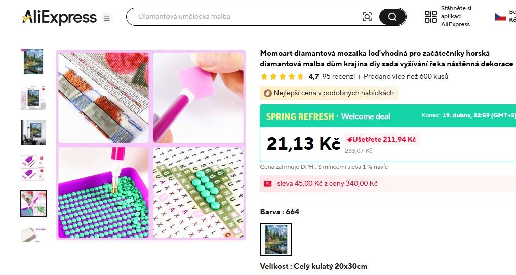 Diamantové malování je jednoduchou a třpytivou technikou. Není vhodné pro velmi malé děti (kvůli drobným částem) a někteří lidé nemusí ocenit jistou kýčovitost.