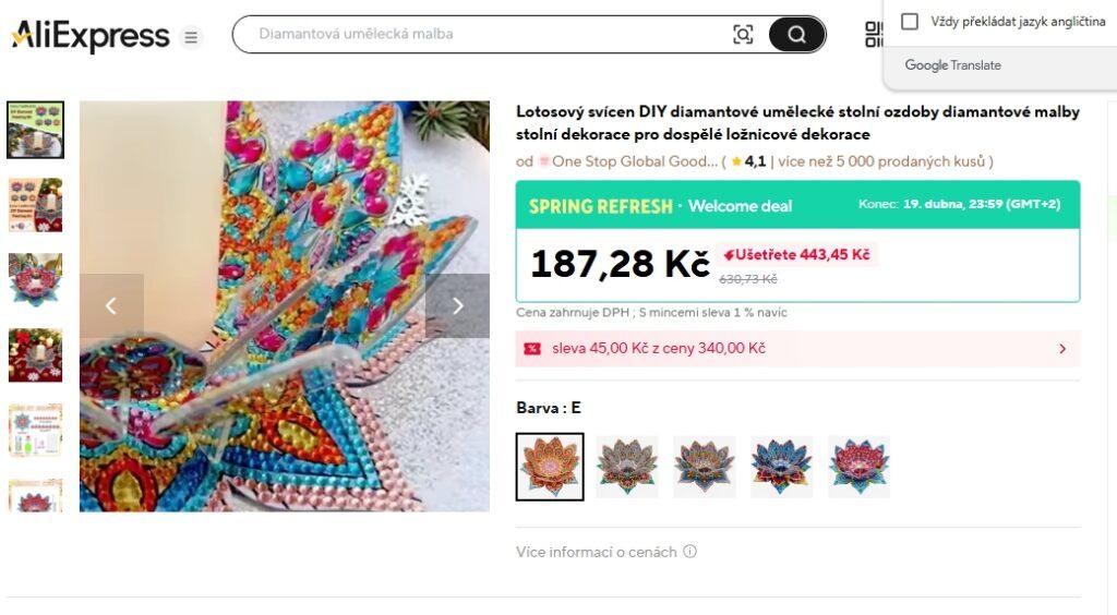 Při vhodném využití filtrů může český návštěvník www.aliexpress.com objevit i zcela nové produkty, které dosud neznal.