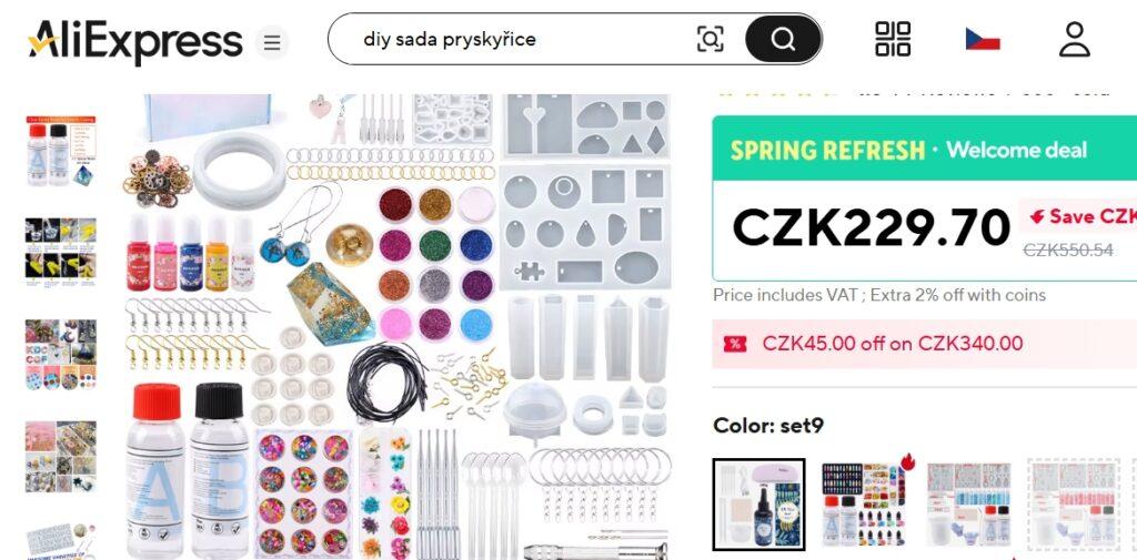 Některé sady s křišťálovou pryskyřicí obsahují skutečně velký výběr přísad, zábava tím však zdaleka nekončí. Do formy lze vložit i jiné věci a zakonzervovat je: originální výsledek a abstraktní obrazy zaručeny.