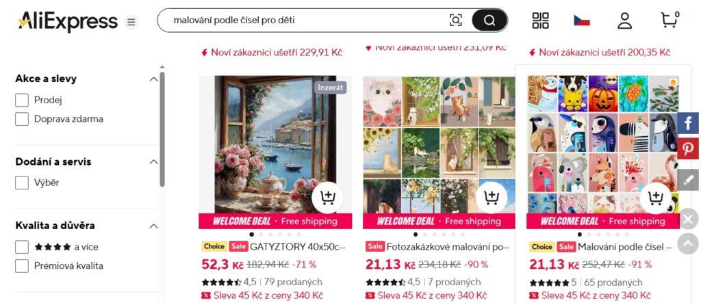 Motivy na malování podle čísel pro děti by měly být spíše dětské a závisí na věku i zručnosti dítěte.